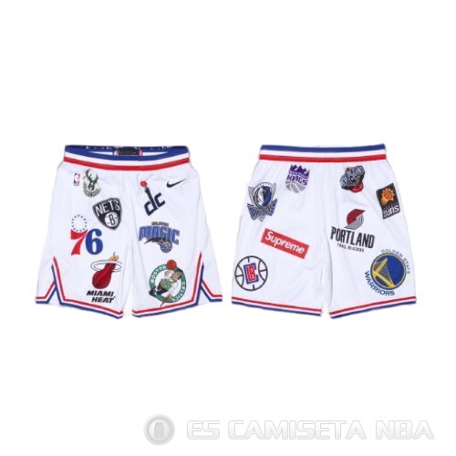 Pantalone Supreme X Nike Blanco - Haga un click en la imagen para cerrar